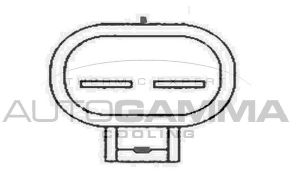 Ventiliatorius, radiatoriaus AUTOGAMMA GA220616