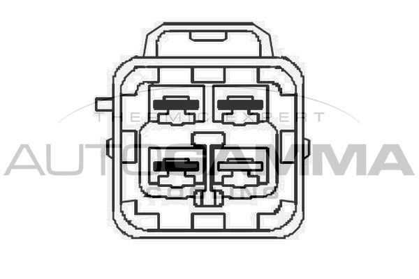 Ventiliatorius, radiatoriaus AUTOGAMMA GA220619