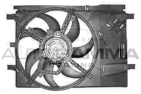 Ventiliatorius, radiatoriaus AUTOGAMMA GA220626