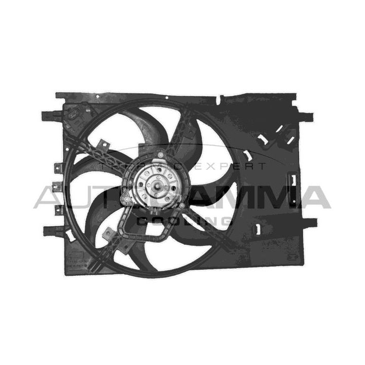 Ventiliatorius, radiatoriaus AUTOGAMMA GA220627