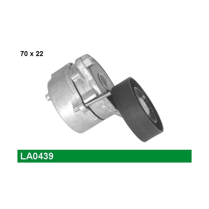 įtempiklio skriemulys, V formos rumbuotas diržas LUCAS LA0439
