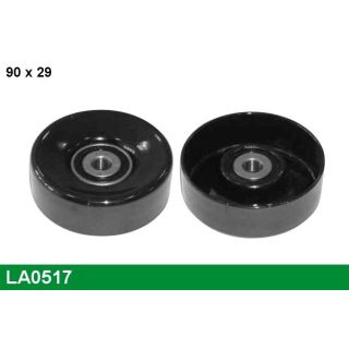 įtempiklio skriemulys, V formos rumbuotas diržas LUCAS LA0517