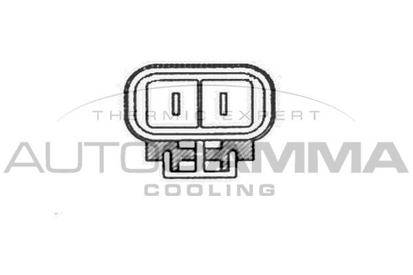 Ventiliatorius, radiatoriaus AUTOGAMMA GA228002