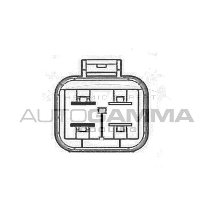 Ventiliatorius, radiatoriaus AUTOGAMMA GA228008