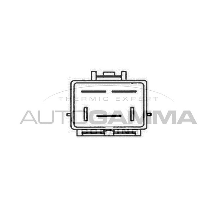 Ventiliatorius, radiatoriaus AUTOGAMMA GA228009