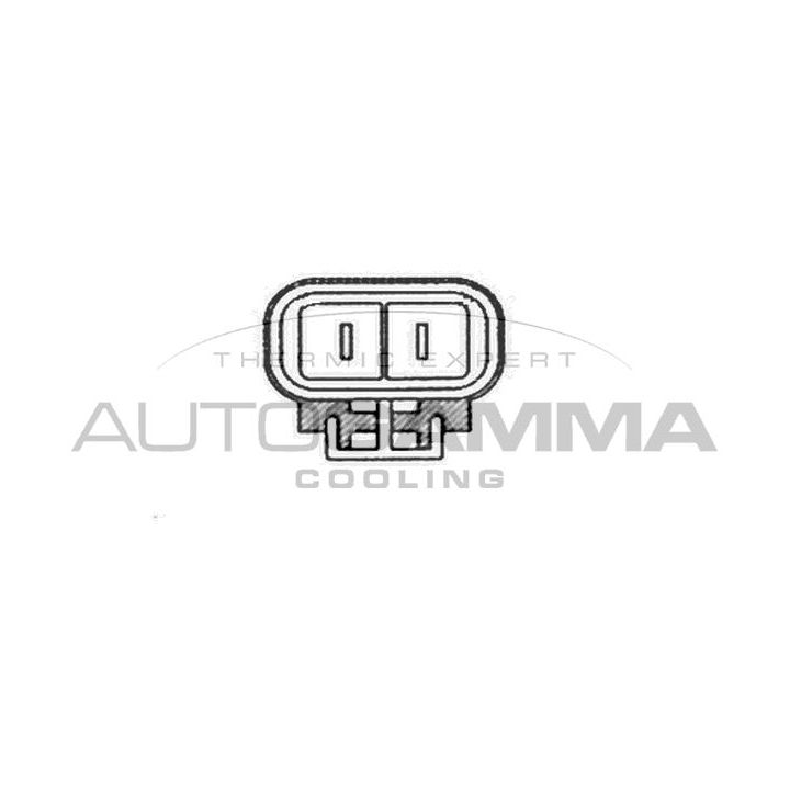 Ventiliatorius, radiatoriaus AUTOGAMMA GA228011