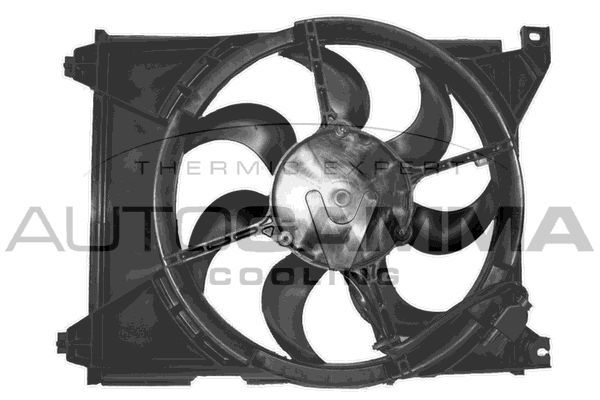 Ventiliatorius, radiatoriaus AUTOGAMMA GA228021