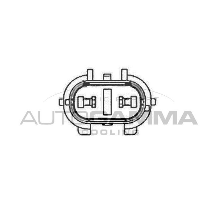 Ventiliatorius, radiatoriaus AUTOGAMMA GA228212