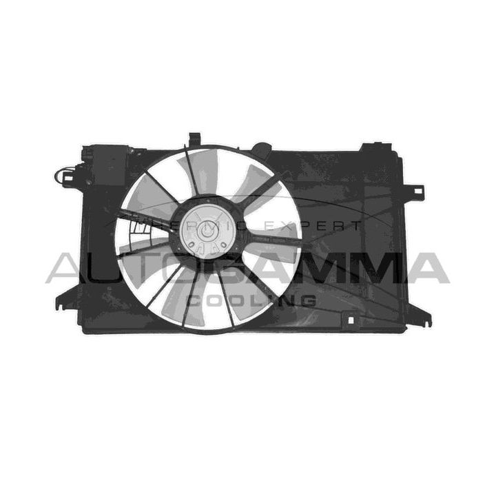 Ventiliatorius, radiatoriaus AUTOGAMMA GA228302