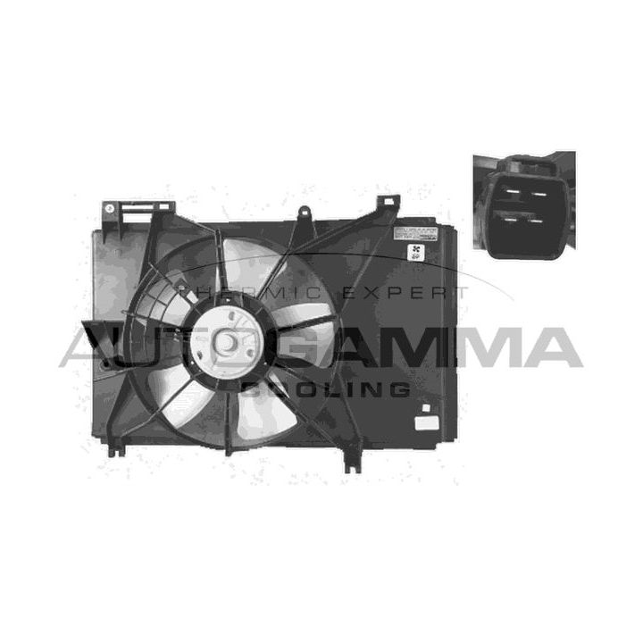 Ventiliatorius, radiatoriaus AUTOGAMMA GA228305