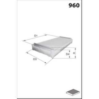 Filtras, salono oras LUCAS LFCP118S