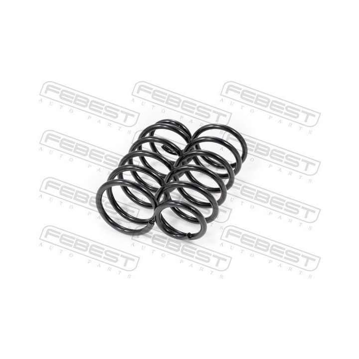 Važiuoklės komplektas, spyruoklės FEBEST 2408-001R-KIT