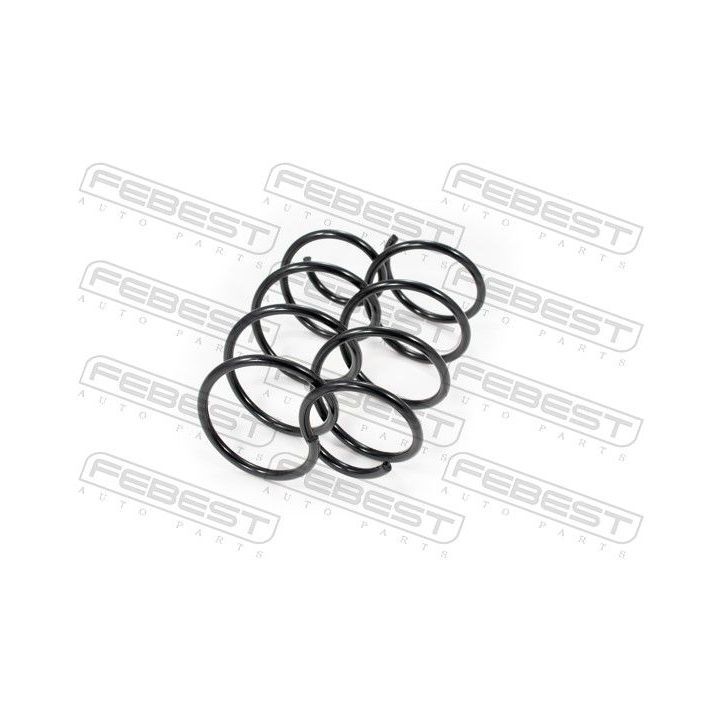 Važiuoklės komplektas, spyruoklės FEBEST 2408-002F-KIT