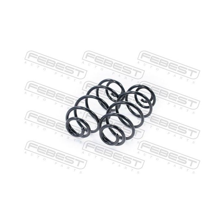 Važiuoklės komplektas, spyruoklės FEBEST 2408-003R-KIT