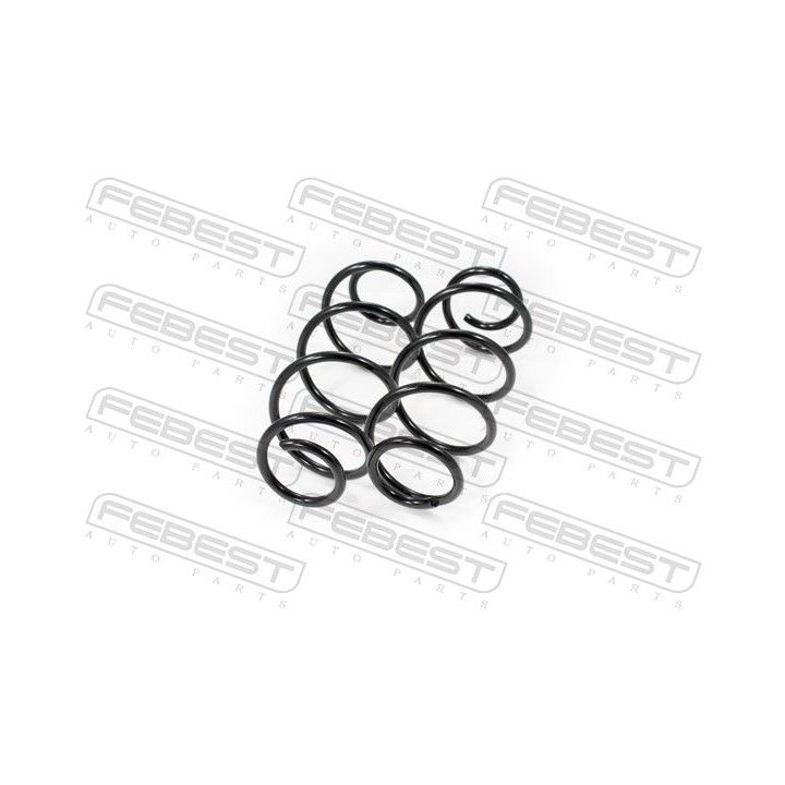 Važiuoklės komplektas, spyruoklės FEBEST 2408-006F-KIT