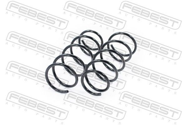 Važiuoklės komplektas, spyruoklės FEBEST 2408-010F-KIT