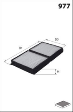 Filtras, salono oras LUCAS LFCP232S