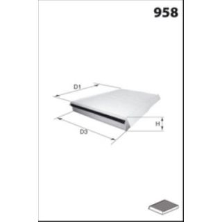 Filtras, salono oras LUCAS LFCP374