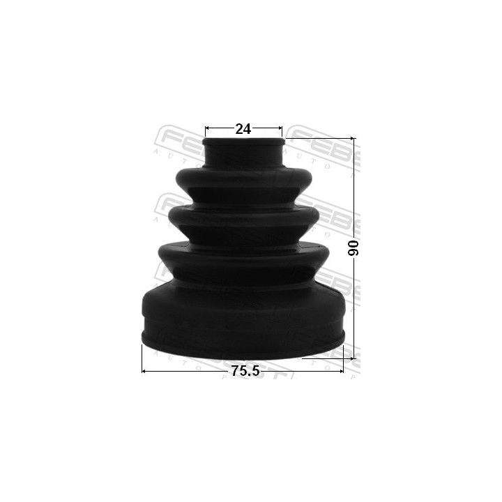 Gofruotoji membrana, kardaninis velenas FEBEST 0315-CL20