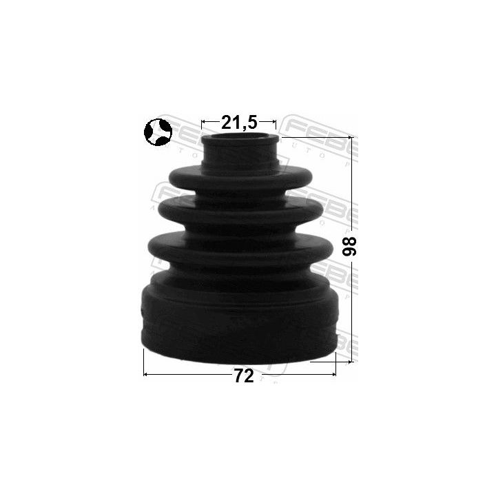 Gofruotoji membrana, kardaninis velenas FEBEST 1215-SOLT