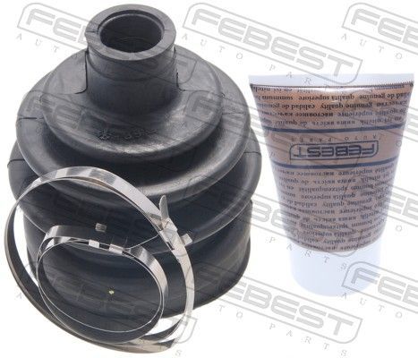 Gofruotoji membrana, kardaninis velenas FEBEST 1217-TER