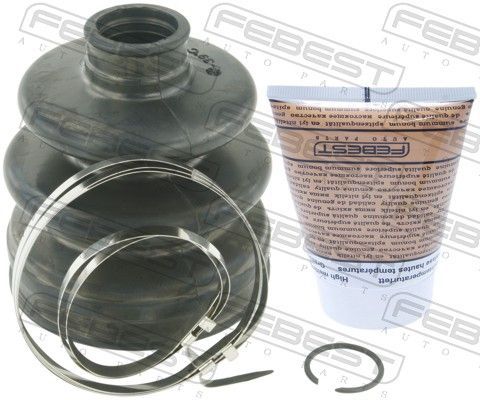 Gofruotoji membrana, kardaninis velenas FEBEST 2215-CLART