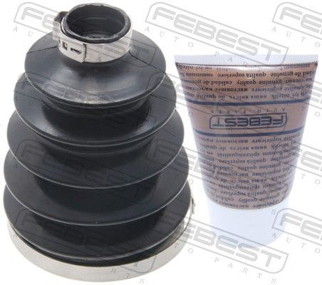 Gofruotoji membrana, kardaninis velenas FEBEST 0417P-EA3