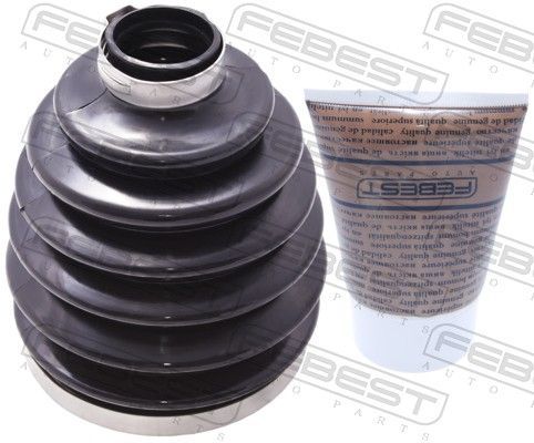 Gofruotoji membrana, kardaninis velenas FEBEST 0417P-V97WF