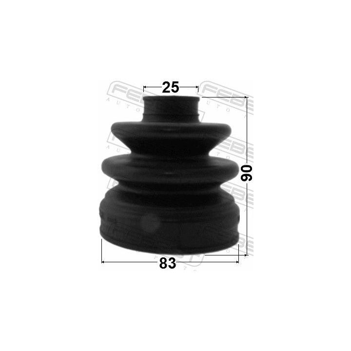 Gofruotoji membrana, kardaninis velenas FEBEST 1215-SANFELH