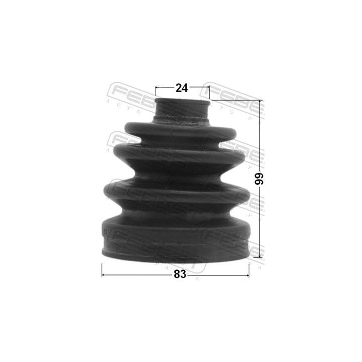 Gofruotoji membrana, kardaninis velenas FEBEST 1217-EFAT