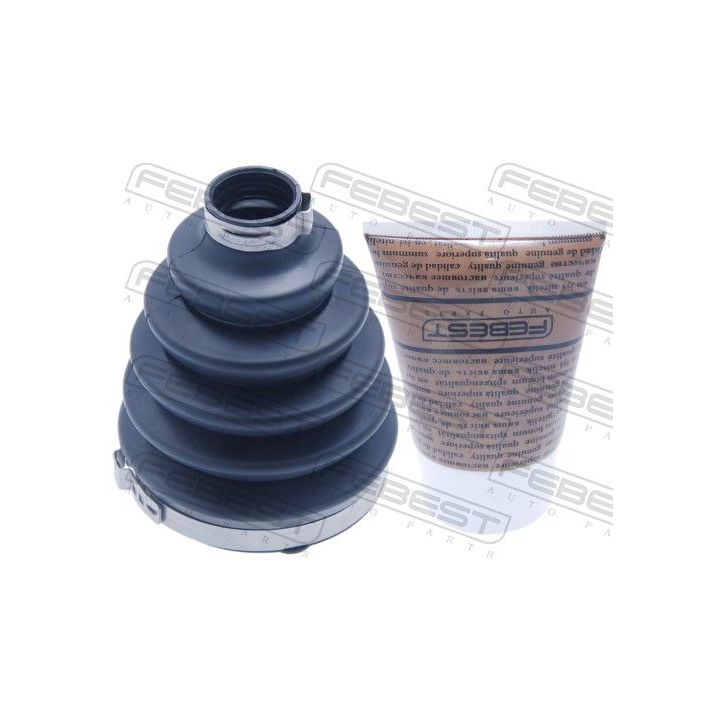 Gofruotoji membrana, kardaninis velenas FEBEST 2117P-CA223