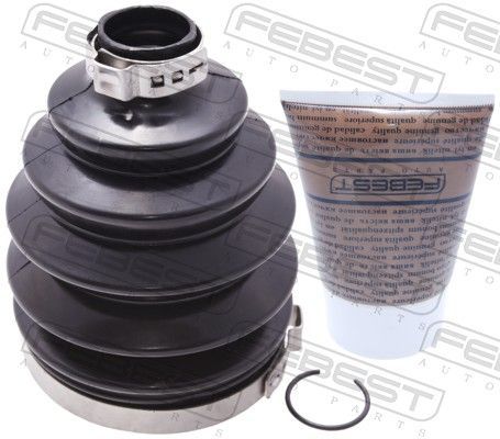 Gofruotoji membrana, kardaninis velenas FEBEST 2217P-SORR