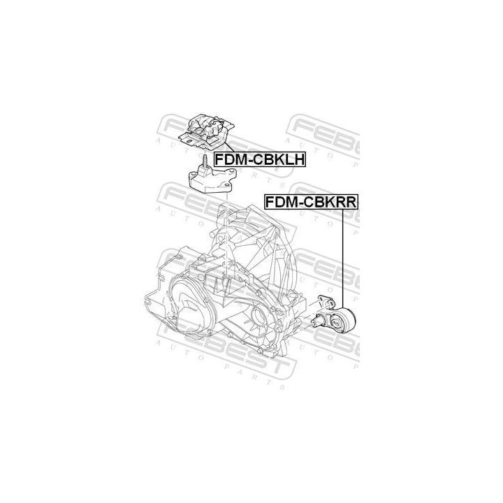 Variklio montavimas FEBEST FDM-CBKLH