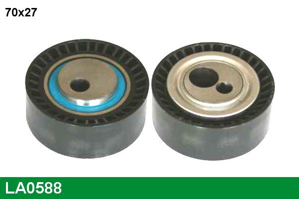 įtempiklio svirtis, V formos rumbuotas diržas LUCAS LA0588