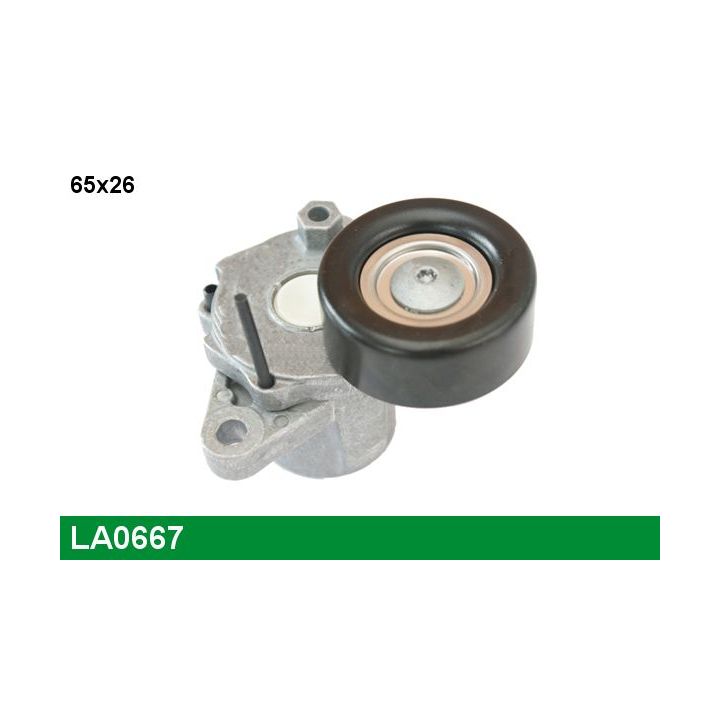 įtempiklio svirtis, V formos rumbuotas diržas LUCAS LA0667