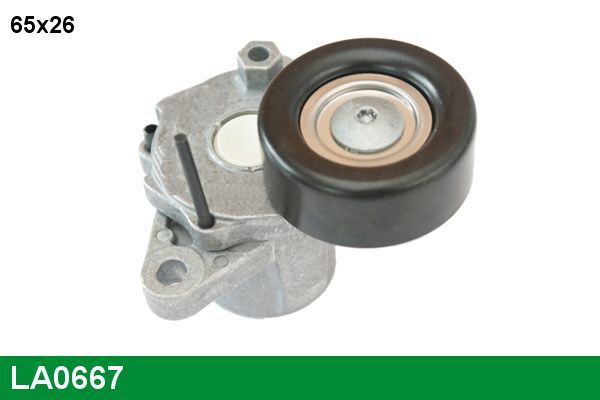 įtempiklio svirtis, V formos rumbuotas diržas LUCAS LA0667