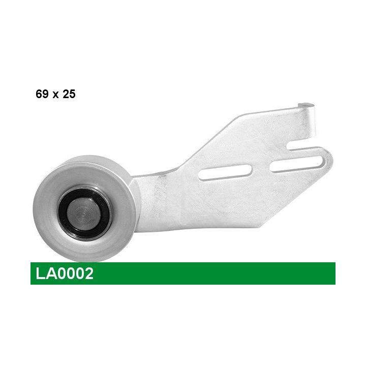 Diržo įtempiklis, V formos rumbuotas diržas LUCAS LA0002