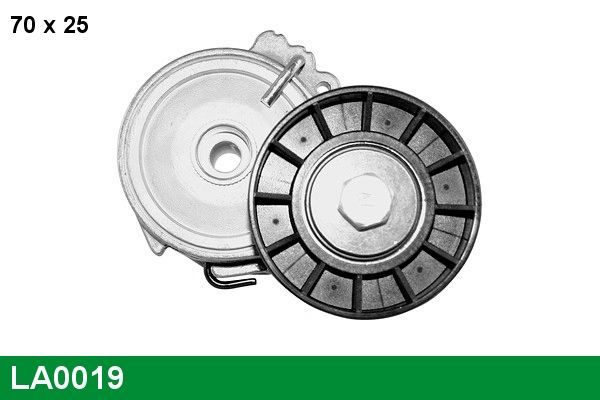 Diržo įtempiklis, V formos rumbuotas diržas LUCAS LA0019