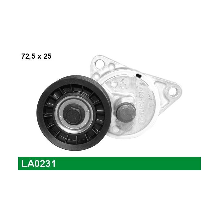 Diržo įtempiklis, V formos rumbuotas diržas LUCAS LA0231