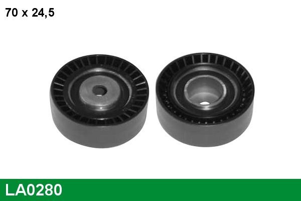 Diržo įtempiklis, V formos rumbuotas diržas LUCAS LA0280