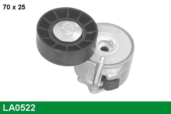 Diržo įtempiklis, V formos rumbuotas diržas LUCAS LA0522