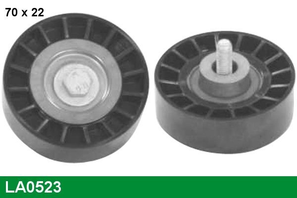 Diržo įtempiklis, V formos rumbuotas diržas LUCAS LA0523