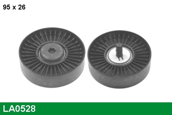 Diržo įtempiklis, V formos rumbuotas diržas LUCAS LA0528