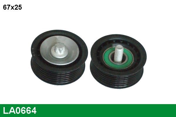 Diržo įtempiklis, V formos rumbuotas diržas LUCAS LA0664