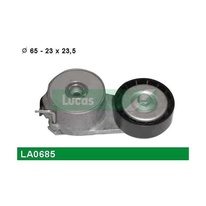 Diržo įtempiklis, V formos rumbuotas diržas LUCAS LA0685