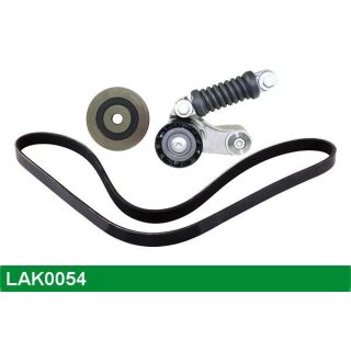 V formos rumbuotas diržas, komplektas LUCAS LAK0054