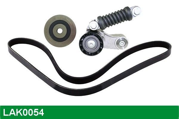 V formos rumbuotas diržas, komplektas LUCAS LAK0054