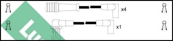 Uždegimo laido komplektas LUCAS LUC4089