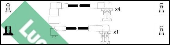 Uždegimo laido komplektas LUCAS LUC4099