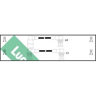 Uždegimo laido komplektas LUCAS LUC4111